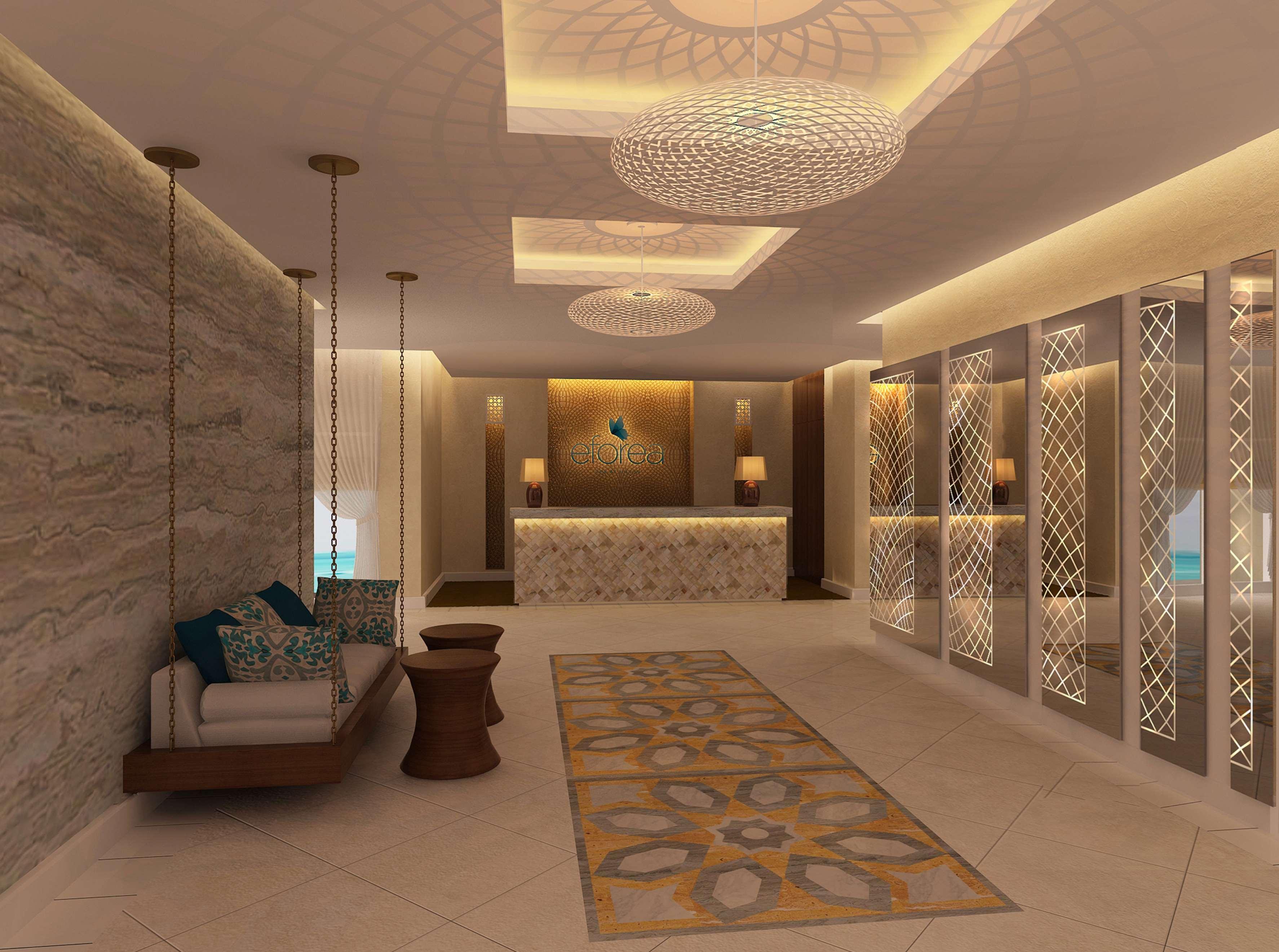 Doubletree By Hilton Resort & Spa Marjan Island Ras al-Khaimah Exterior photo 3D rendering of a lobby