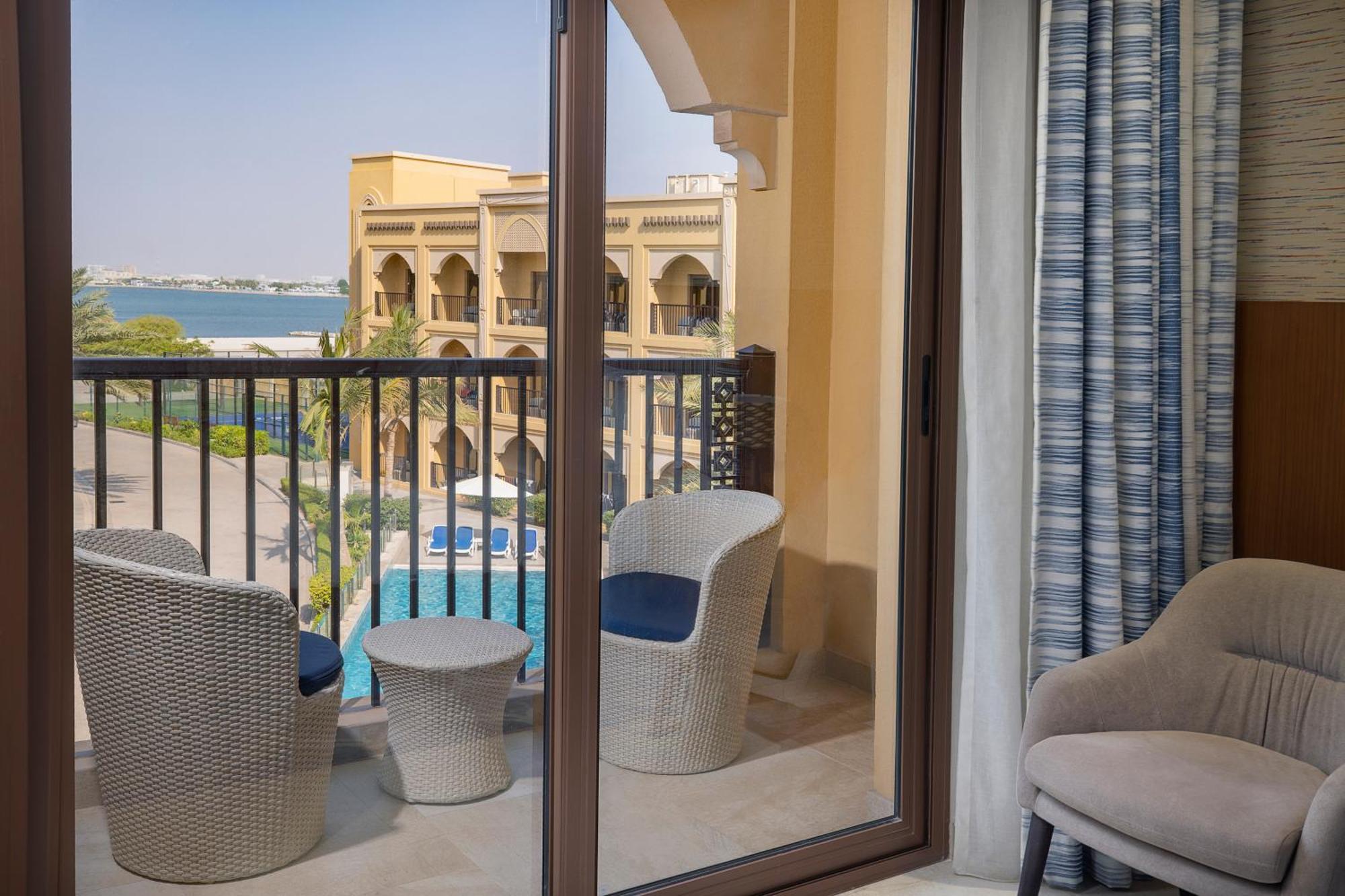 Doubletree By Hilton Resort & Spa Marjan Island Ras al-Khaimah Exterior photo A balcony at the hotel